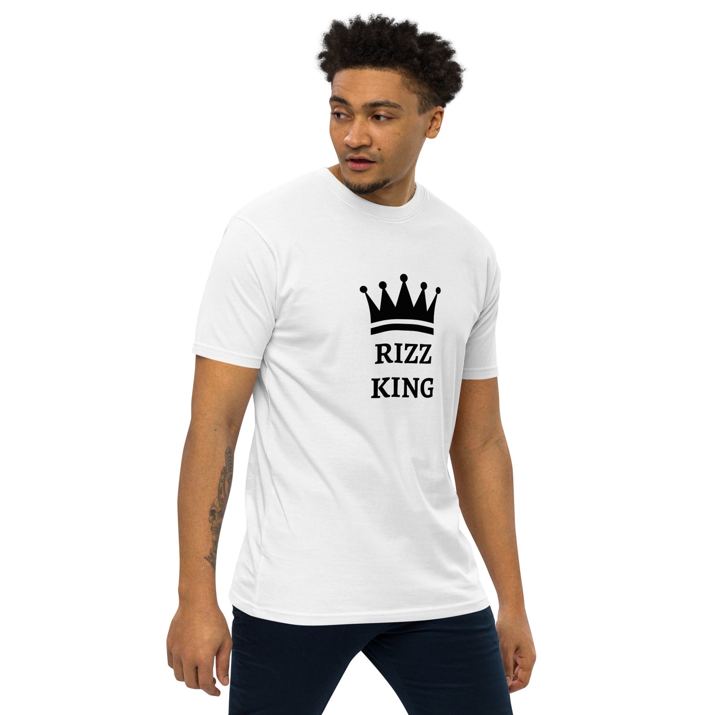RIZZ KING Men’s premium heavyweight tee
