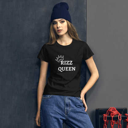 RIZZ QUEEN Women's short sleeve t-shirt