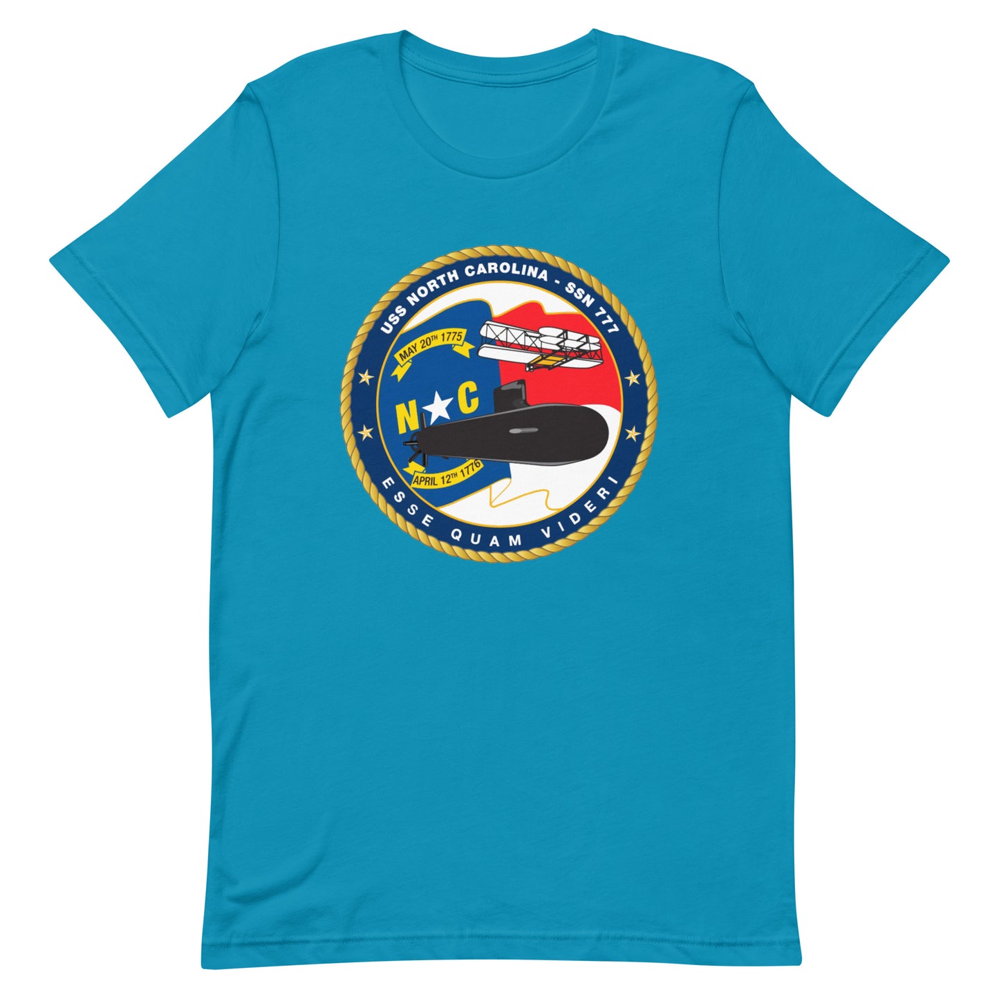 U.S.S. North Carolina NAVY Tribute Series T-Shirt