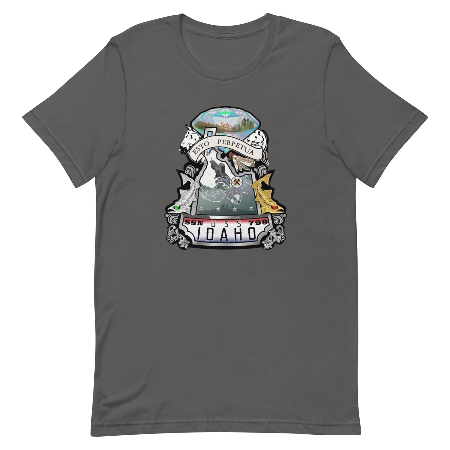 U.S.S. Idaho NAVY Tribute Series T-Shirt
