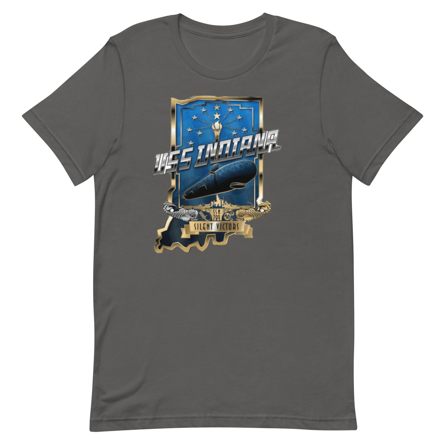 U.S.S. Indiana NAVY Tribute Series T-Shirt
