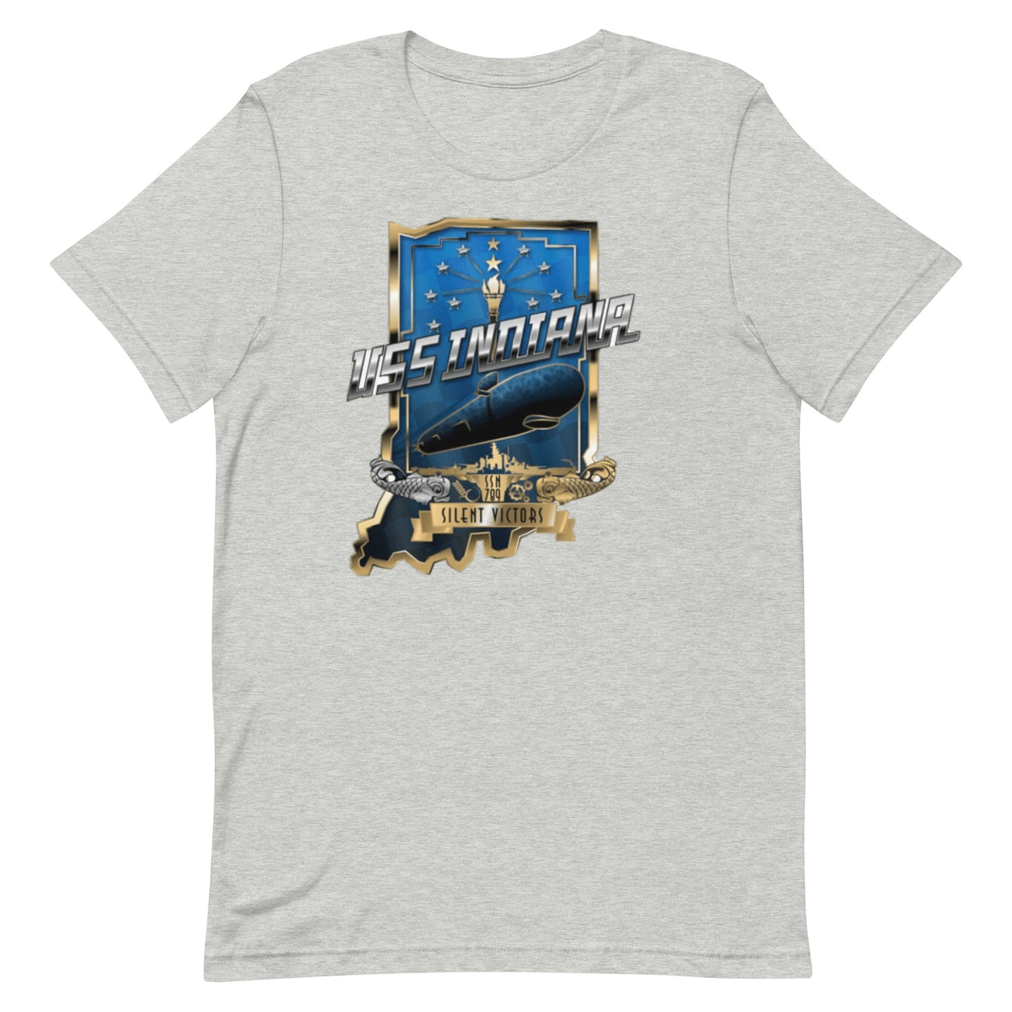 U.S.S. Indiana NAVY Tribute Series T-Shirt