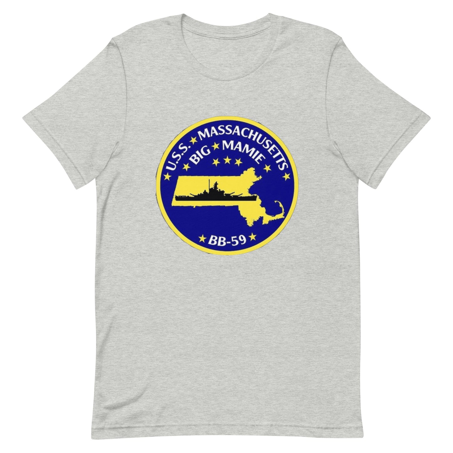 U.S.S. Massachusetts NAVY Tribute Series T-Shirt