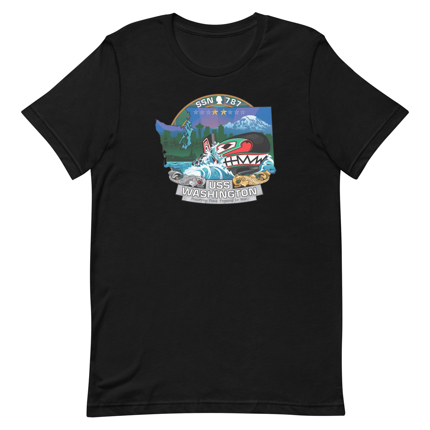 U.S.S. Washington NAVY Tribute Series T-Shirt