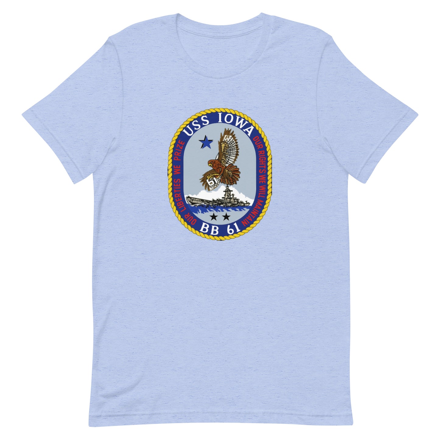 U.S.S. Iowa NAVY Tribute Series T-Shirt