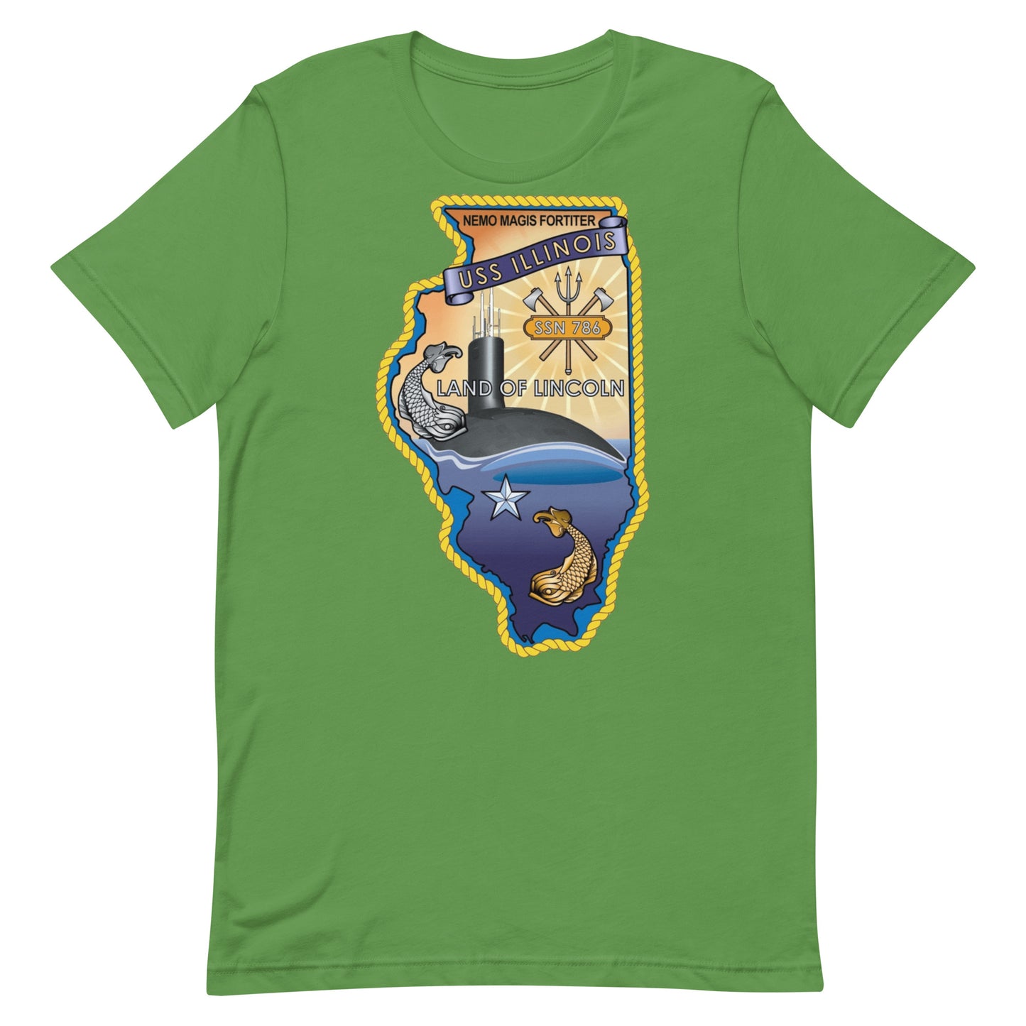 U.S.S. Illinois NAVY Tribute Series T-Shirt