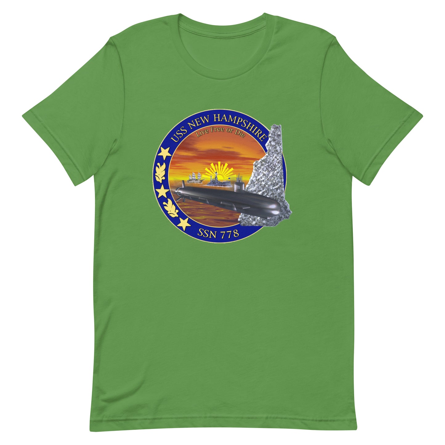 U.S.S. New Hampshire NAVY Tribute Series T-Shirt