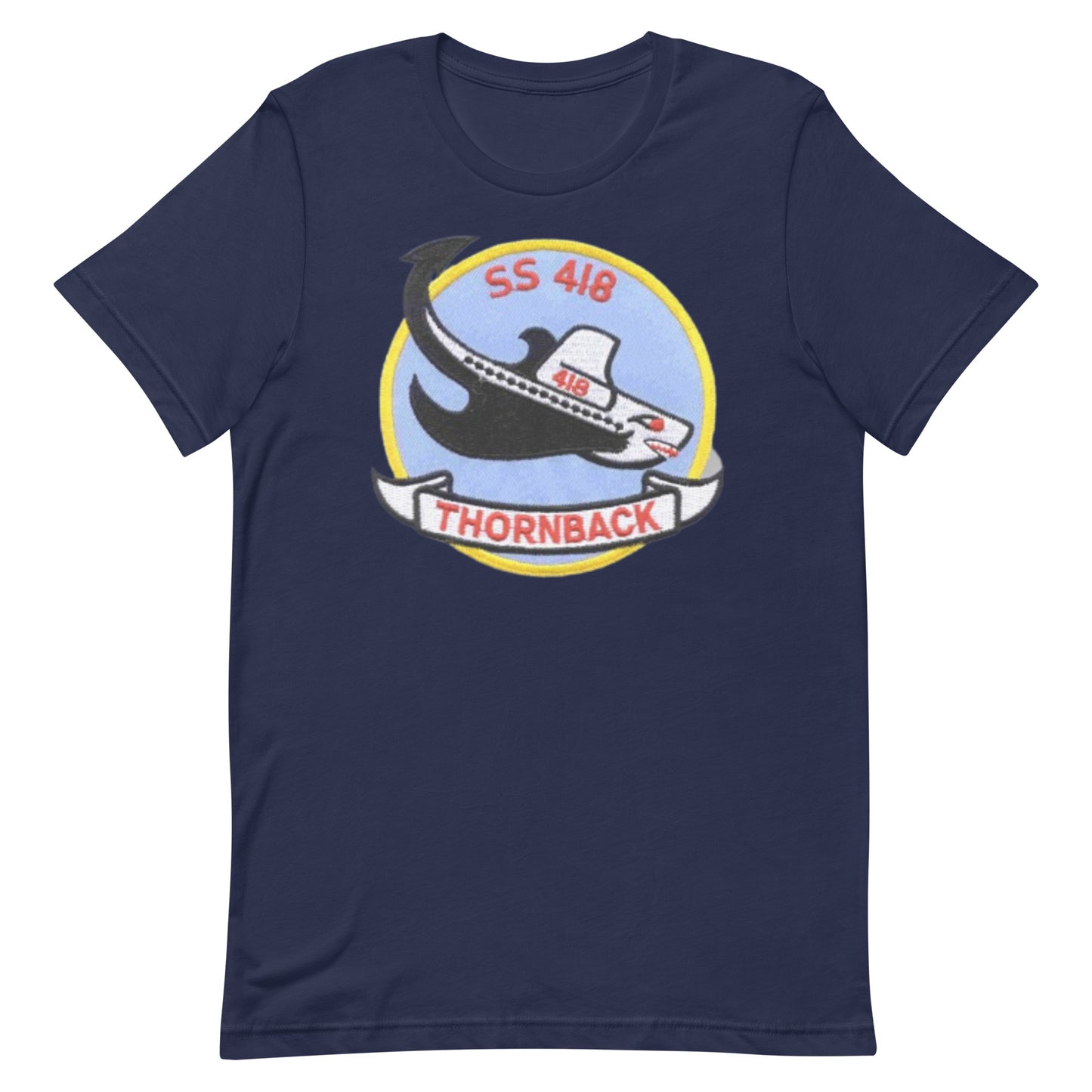 S.S. 418 Thornback NAVY Tribute Series T-Shirt