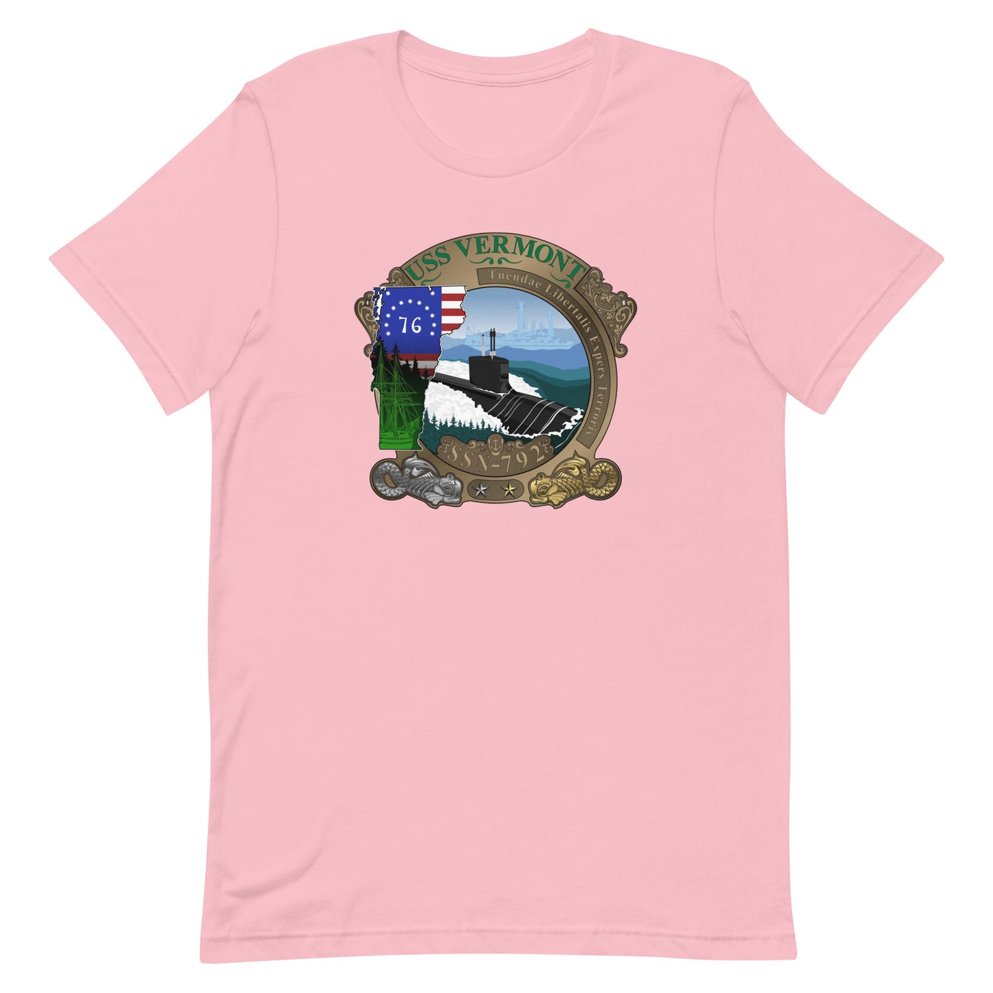 U.S.S. Vermont NAVY Tribute Series T-Shirt