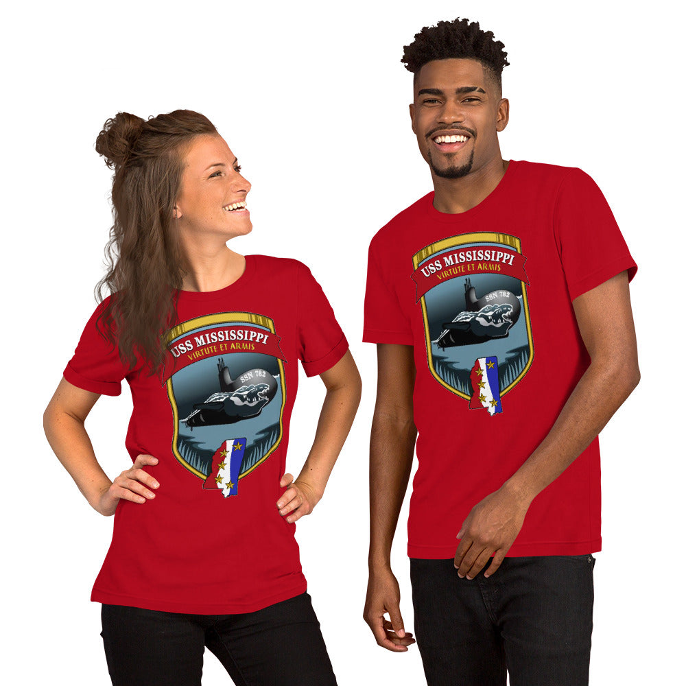 U.S.S. Mississippi NAVY Tribute Series T-Shirt