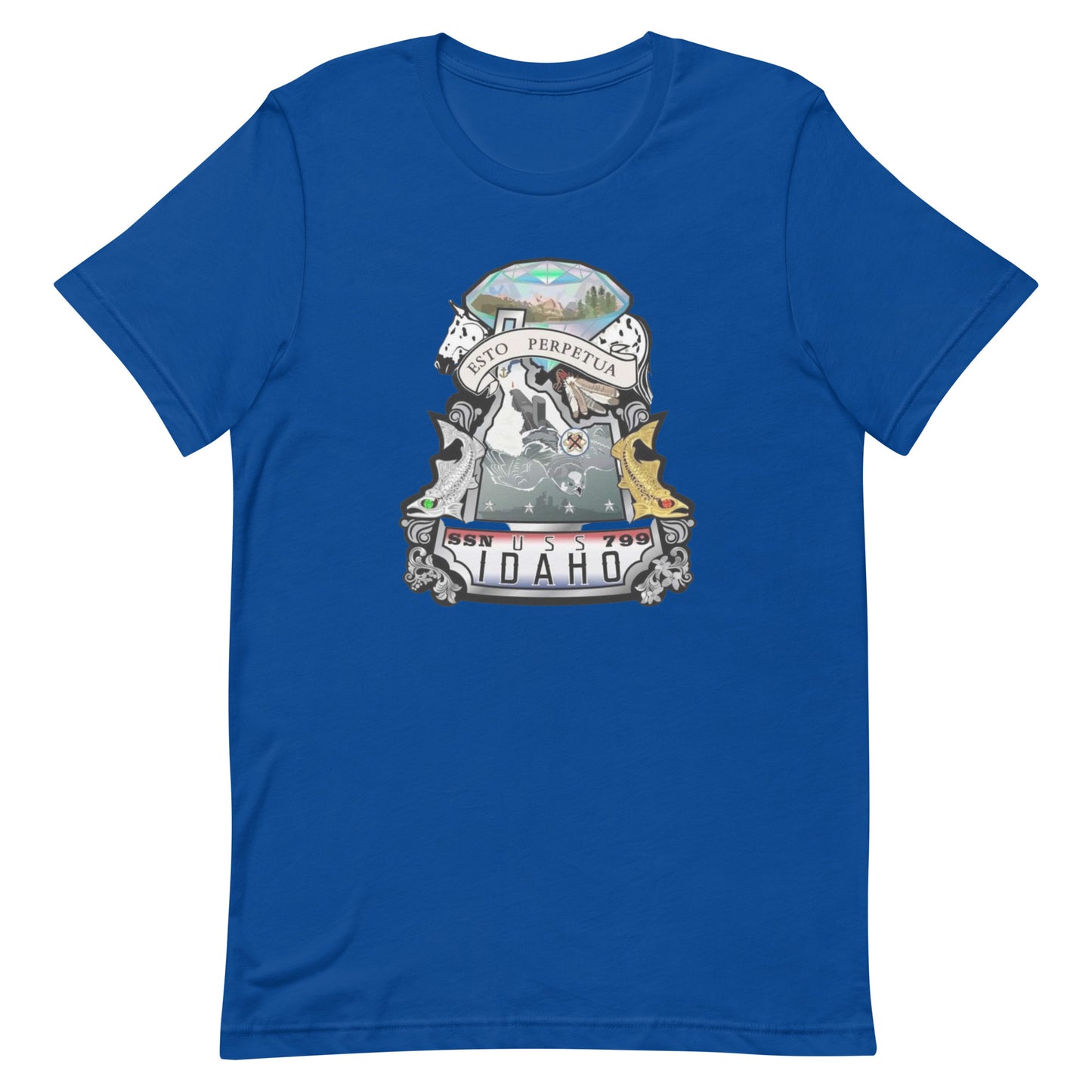 U.S.S. Idaho NAVY Tribute Series T-Shirt