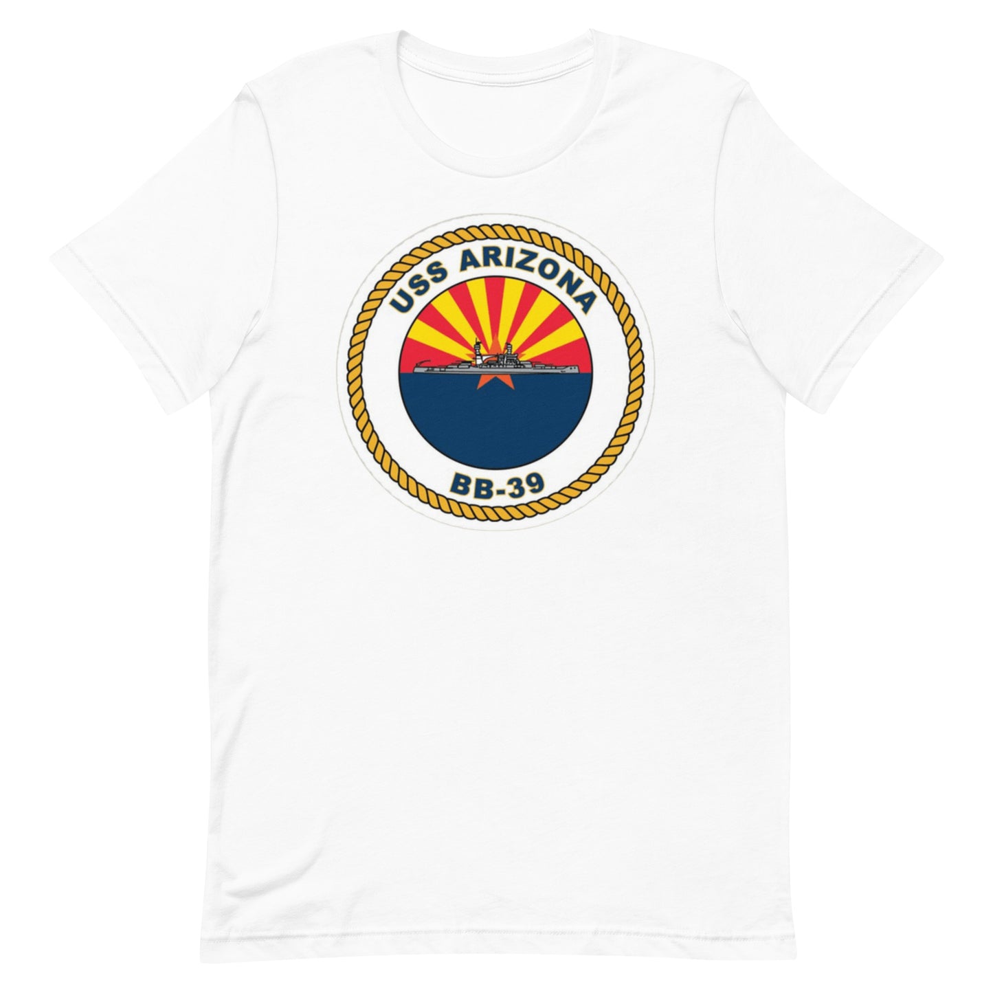 U.S.S. Arizona NAVY Tribute Series T-Shirt