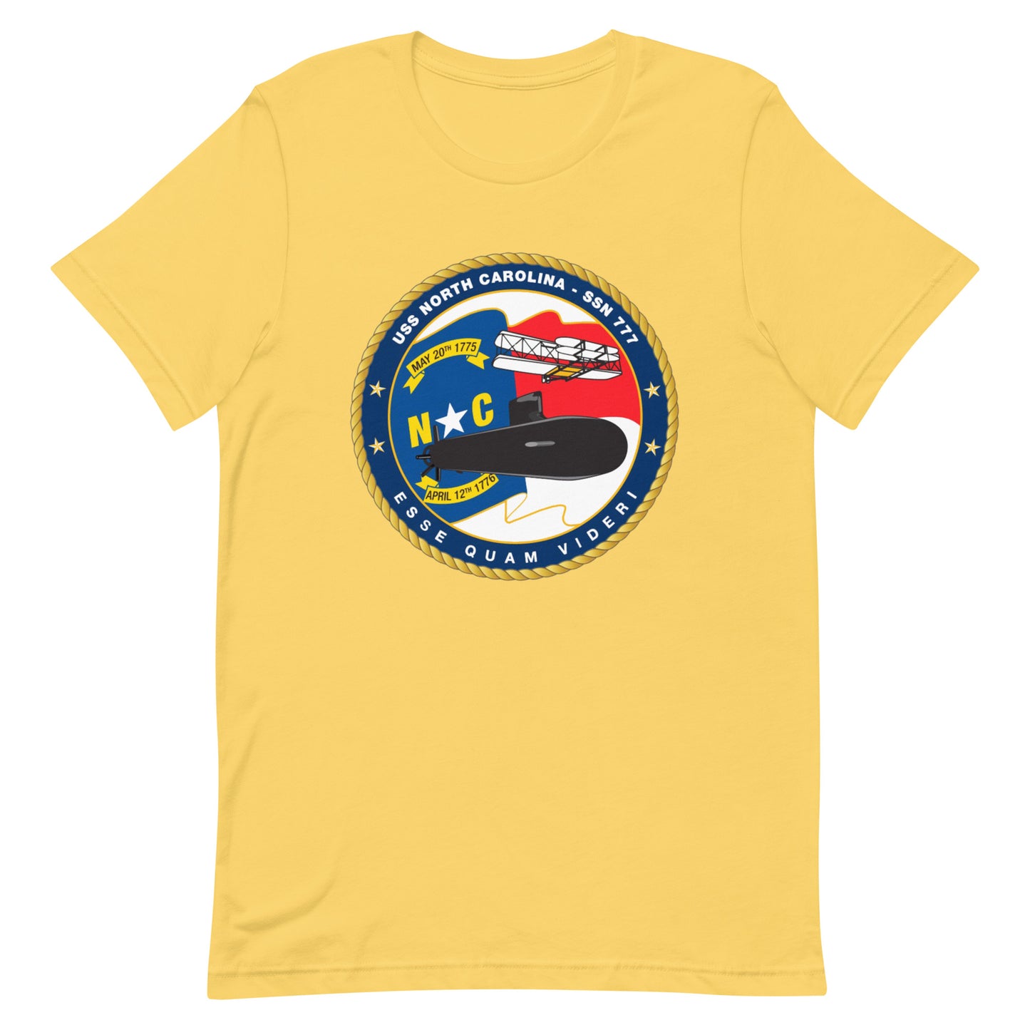 U.S.S. North Carolina NAVY Tribute Series T-Shirt